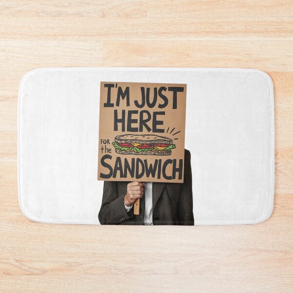 Item preview, DC The Sandwich Guy – I’m Just Here for the Sandwich designed and sold by jelonkaa.