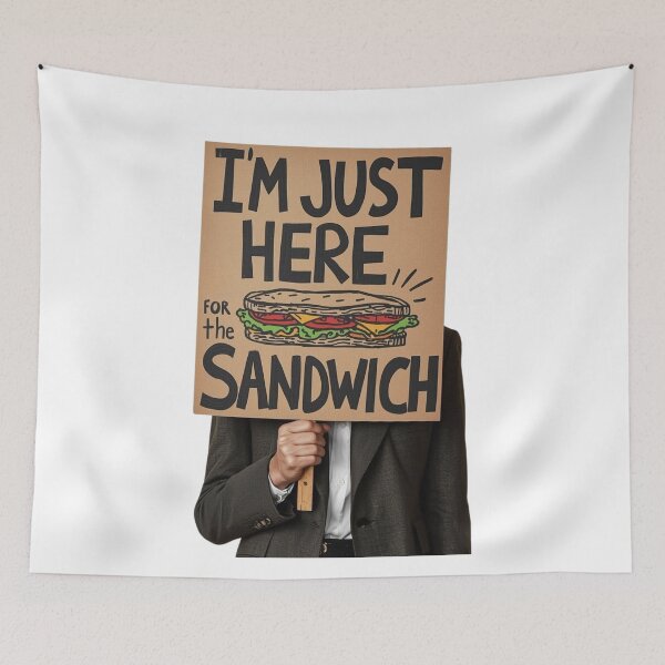 Item preview, DC The Sandwich Guy – I’m Just Here for the Sandwich designed and sold by jelonkaa.