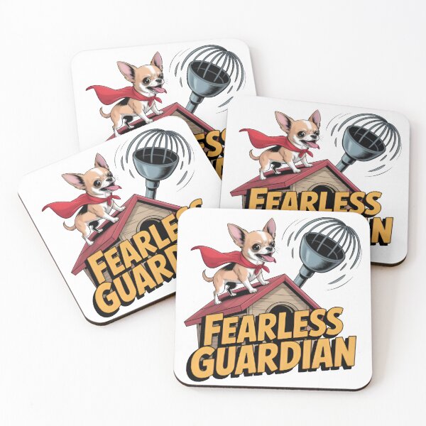 Item preview, "Fearless Guardian" Funny Chihuahua Superhero designed and sold by MemGraphicss.