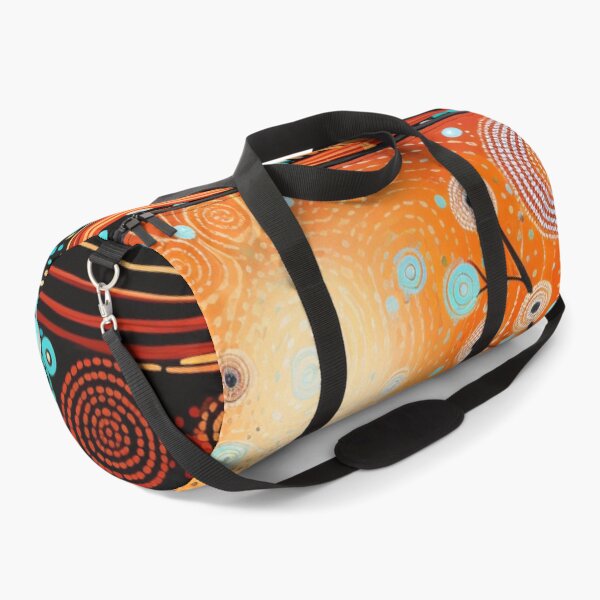 Item preview, Aboriginal Inspired Dot Art - Cold River On A Hot Day designed and sold by GrinGalore.
