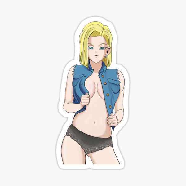 Android 18 Pegatina