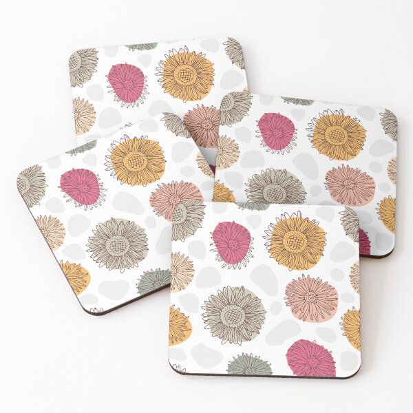 Item preview, Floral Retro Shapes designed and sold by Farissa Designs.