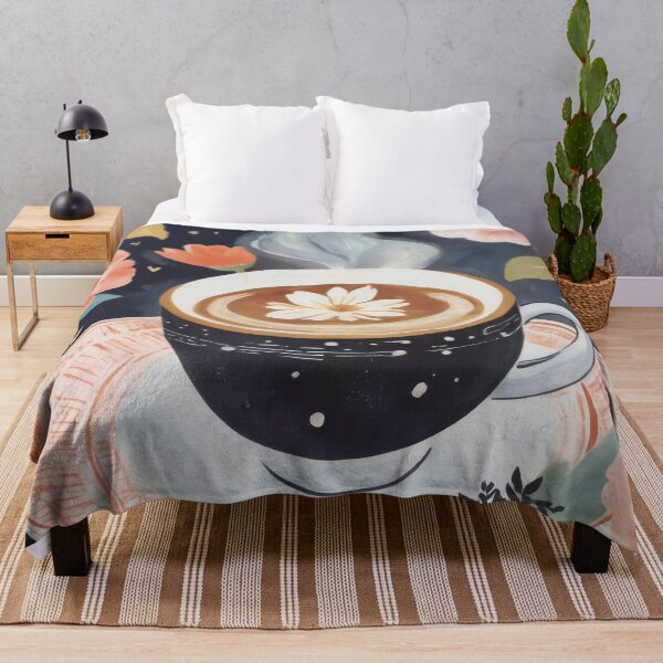 Item preview, Coffee floral espresso designed and sold by ArticraftShop.