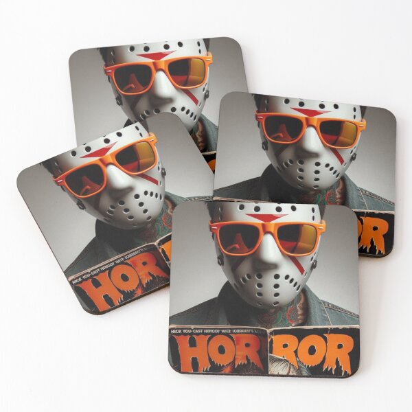 Item preview, "Mask-terpiece of Terror: Ink-redible Style Meets Scream Chic!" designed and sold by Print Fiction.