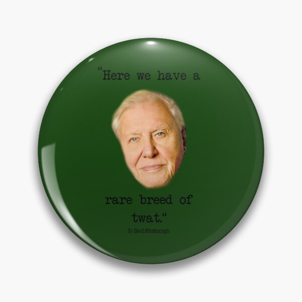 Item preview, David Attenborough Joke Rude Adult Profanity designed and sold by MemoryLaneKeeps.