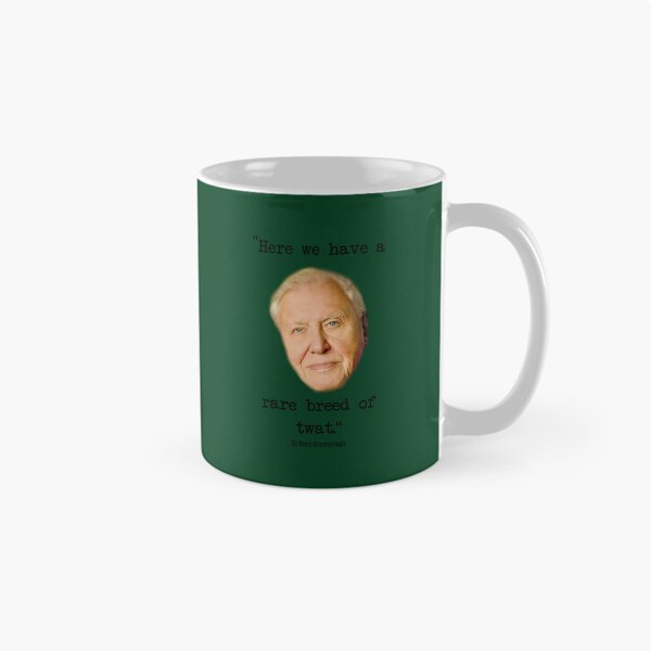 Item preview, David Attenborough Joke Rude Adult Profanity designed and sold by MemoryLaneKeeps.