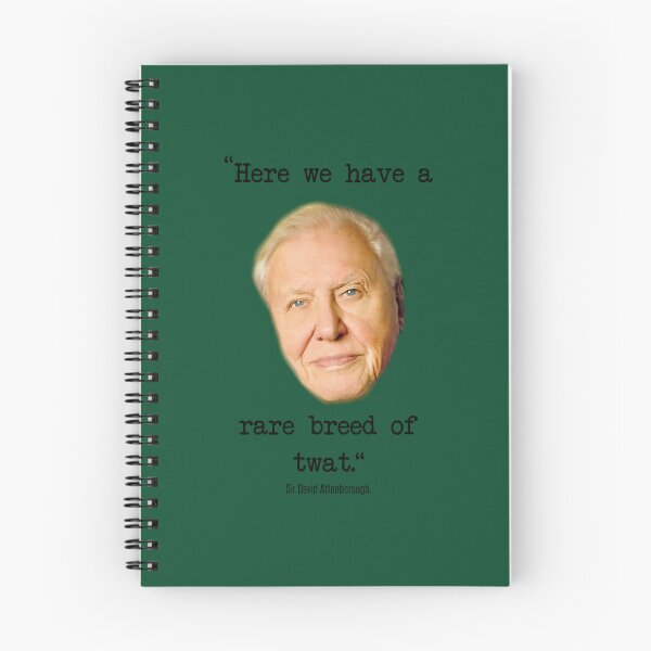 Item preview, David Attenborough Joke Rude Adult Profanity designed and sold by MemoryLaneKeeps.