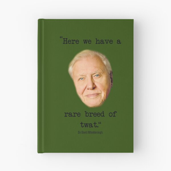 Item preview, David Attenborough Joke Rude Adult Profanity designed and sold by MemoryLaneKeeps.