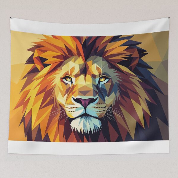 Item preview, Low-Poly Lion designed and sold by xArchGoDx.
