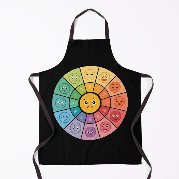 Item preview, Emoji Emotion Color Wheel – Fun Feelings Chart for Kids, Therapy, and Classrooms designed and sold by VividOrganica.