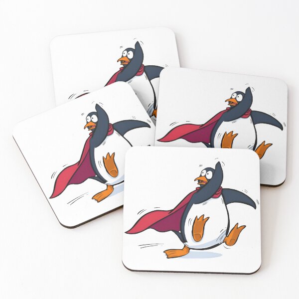 Item preview, Clumsy Super Penguin designed and sold by MemGraphicss.