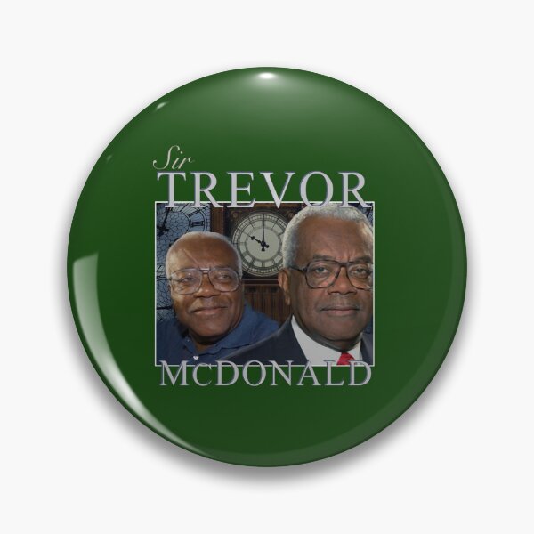 Item preview, Sir Trevor McDonald Homage Tee designed and sold by MemoryLaneKeeps.