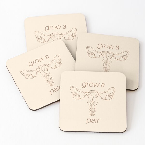 Item preview, grow a pair! designed and sold by societygarbage.
