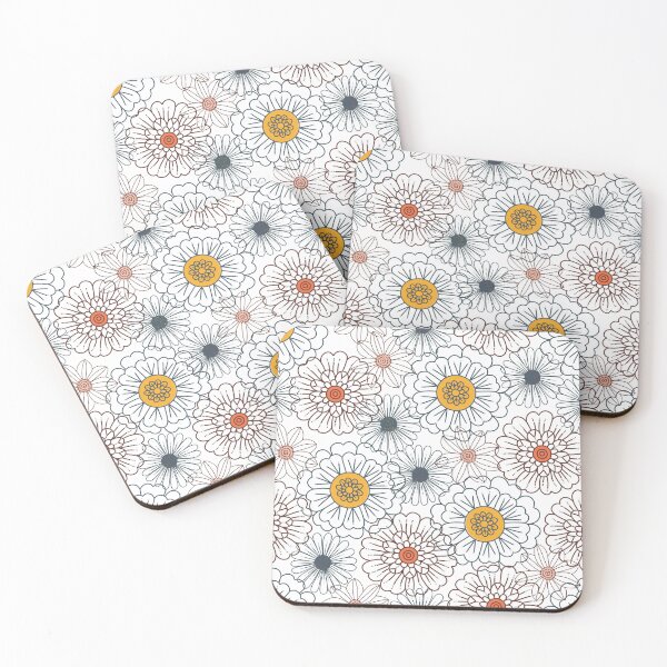 Item preview, Linear Florals designed and sold by Farissa Designs.