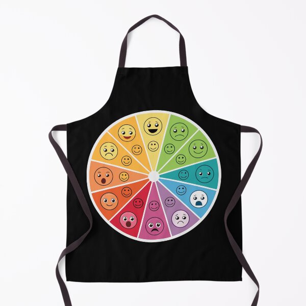 Item preview, Colorful Emoji Feelings Wheel – Emotional Awareness Chart for Home, Office, and Therapy designed and sold by VividOrganica.