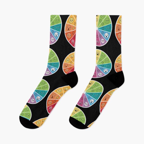 Item preview, Colorful Emoji Feelings Wheel – Emotional Awareness Chart for Home, Office, and Therapy designed and sold by VividOrganica.