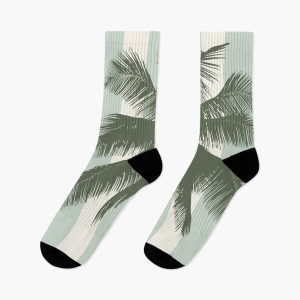 Item preview, Retro Stripe Abstract Palm designed and sold by ArticraftShop.