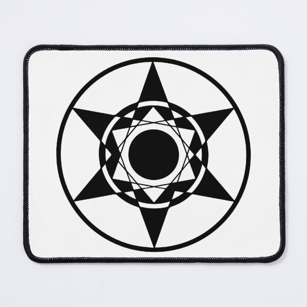 Item preview, Heptagram Star Crop Circle Design designed and sold by Luminari Creations.