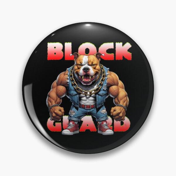 Item preview, Block Guard. (Pitbull). designed and sold by yoyola999.