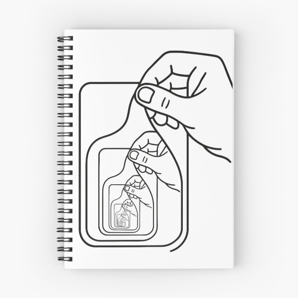 Item preview, Infinite Sticker – Meta Humor  designed and sold by Velustro Shop.