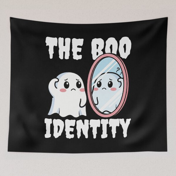 Item preview, THE BOO IDENTITY - GHOST HALLOWEEN designed and sold by KEF Custom.