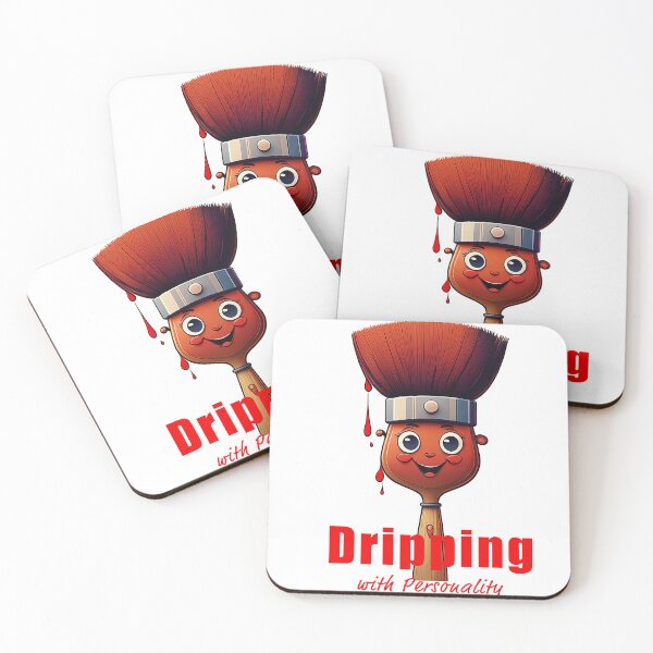 Item preview, The Happy Little Paintbrush designed and sold by tee.crush.