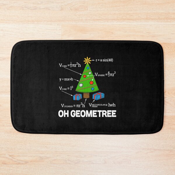 Item preview, Math Geometry Christmas Tree Geometree designed and sold by ValerieJensen.