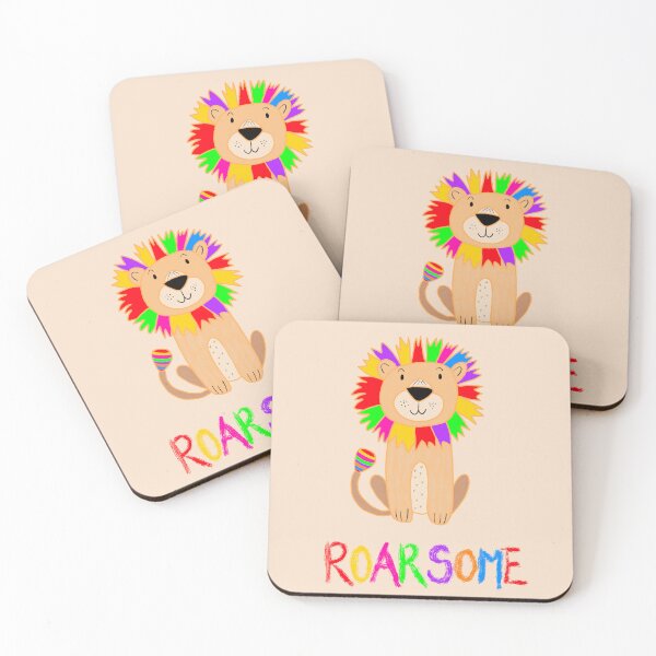 Item preview, Lion ‘Roarsome’  designed and sold by CUBDESIGNING.