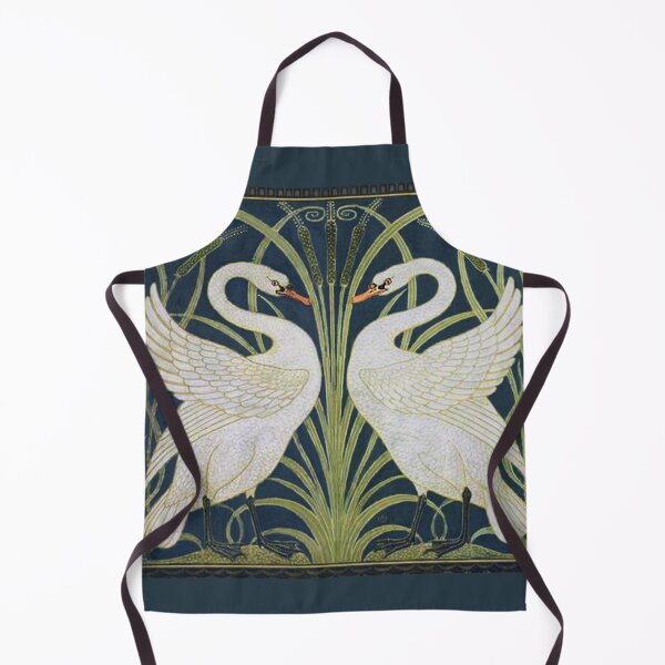 Item preview, Two White Swans Art Nouveau designed and sold by antiqueart.