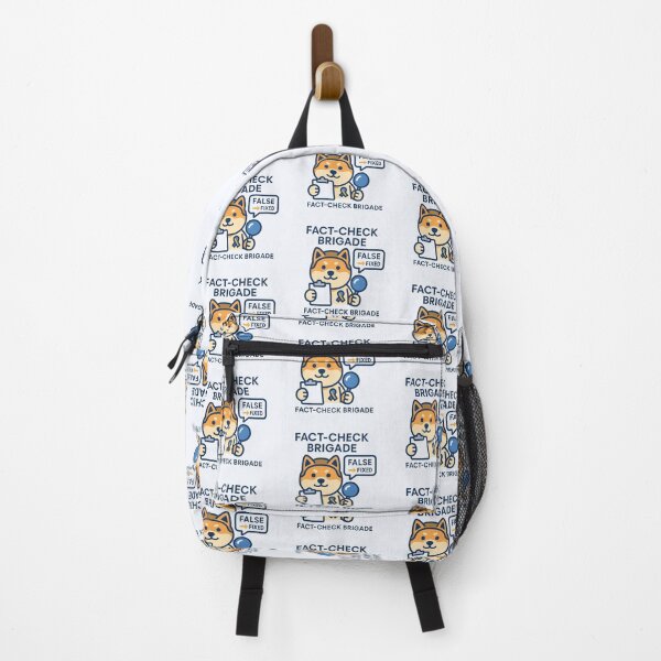 Item preview, NAFO Fella – Fact-Check Brigade Shiba Design designed and sold by Bratak.