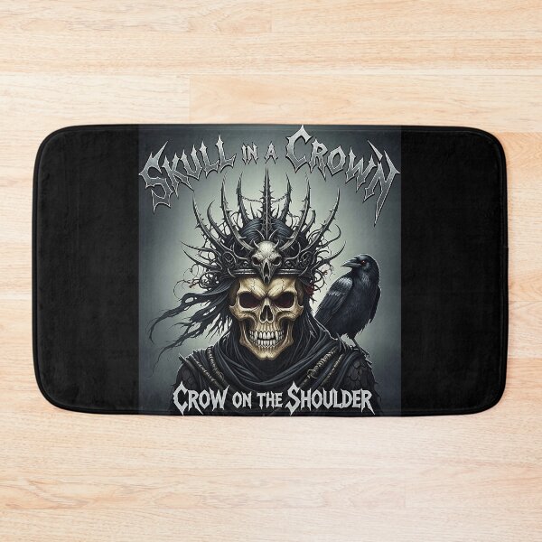 Item preview, Skull in a Crown, Crow on the Shoulder designed and sold by Litmus.