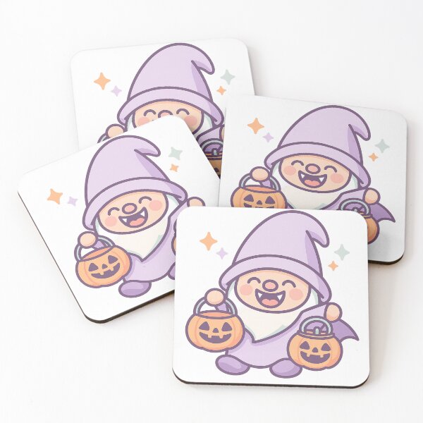 Item preview, Pastel Halloween Gnome Laughing with Vampire Fangs T-Shirt – Cute Halloween Design designed and sold by PrintCreations9.