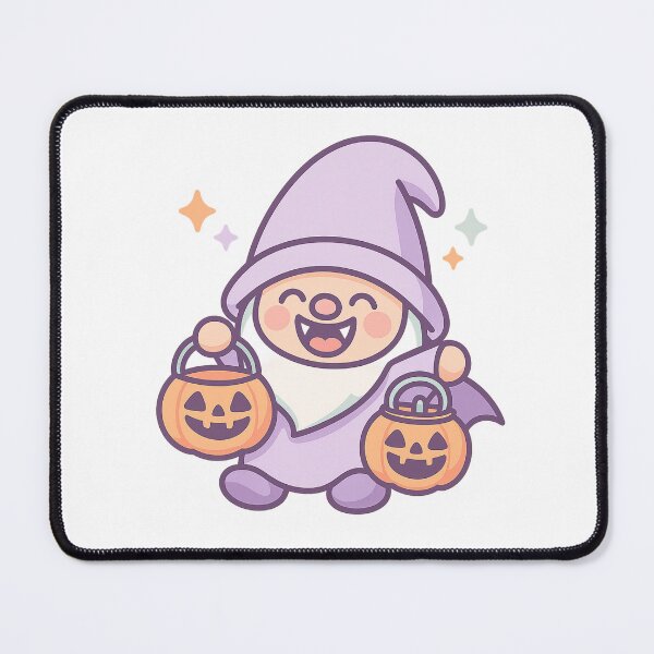 Item preview, Pastel Halloween Gnome Laughing with Vampire Fangs T-Shirt – Cute Halloween Design designed and sold by PrintCreations9.