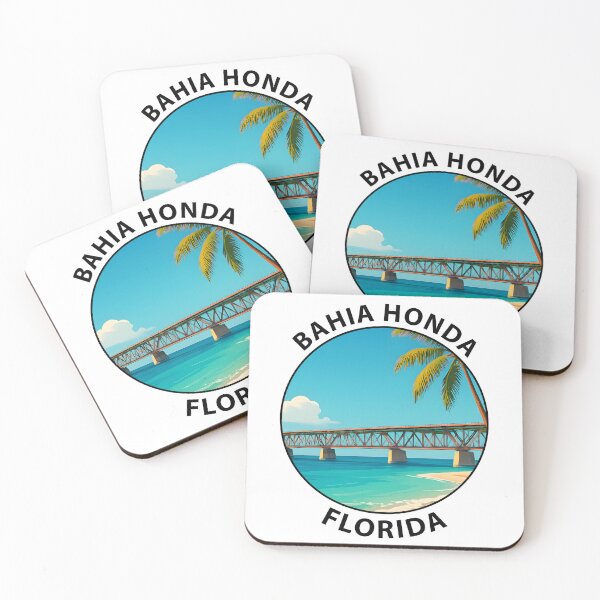 Item preview, Bahia Honda State Park – Tropical Florida Keys Beach Poster USA designed and sold by inkNext.