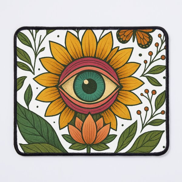 Item preview, Nature Evil Eye – Floral Protection Design designed and sold by BRT.