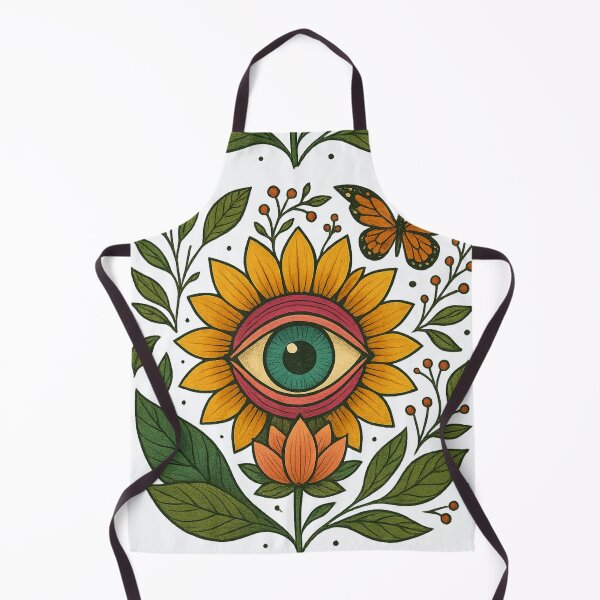 Item preview, Nature Evil Eye – Floral Protection Design designed and sold by BRT.
