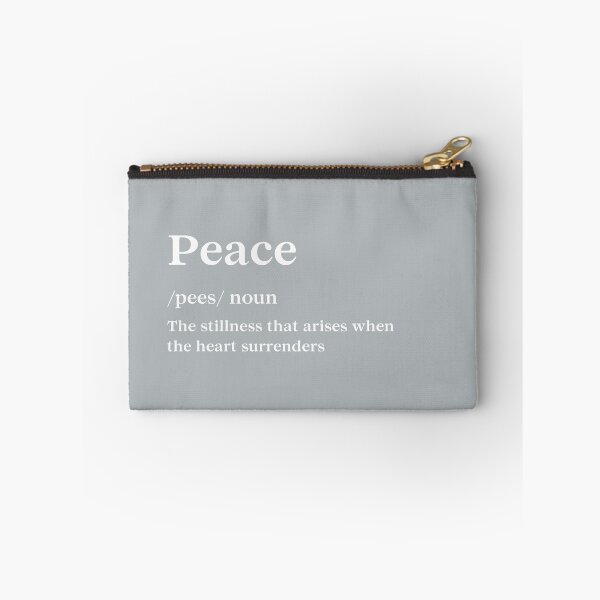 Item preview, Peace - The stillness that arises when the heart surrenders  designed and sold by Teetailers.