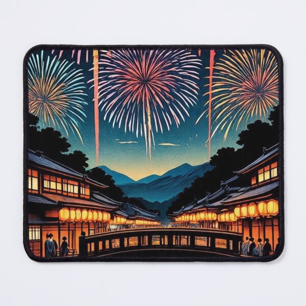 Item preview, Kyoto Festival Night – Traditional Japanese Woodblock Art designed and sold by Vandy Fullam.