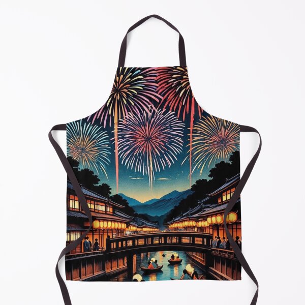 Item preview, Kyoto Festival Night – Traditional Japanese Woodblock Art designed and sold by Vandy Fullam.
