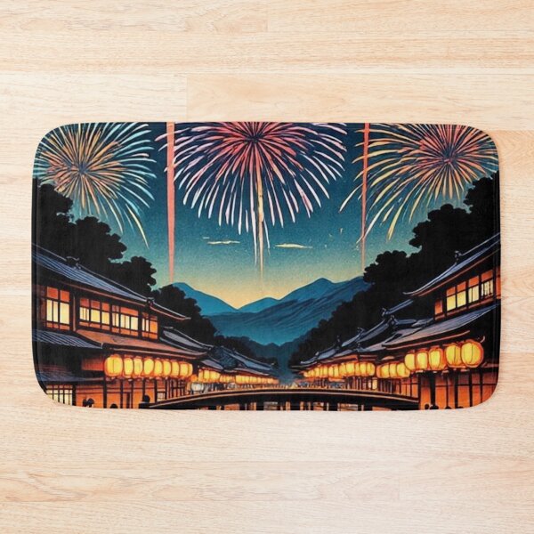 Item preview, Kyoto Festival Night – Traditional Japanese Woodblock Art designed and sold by Vandy Fullam.