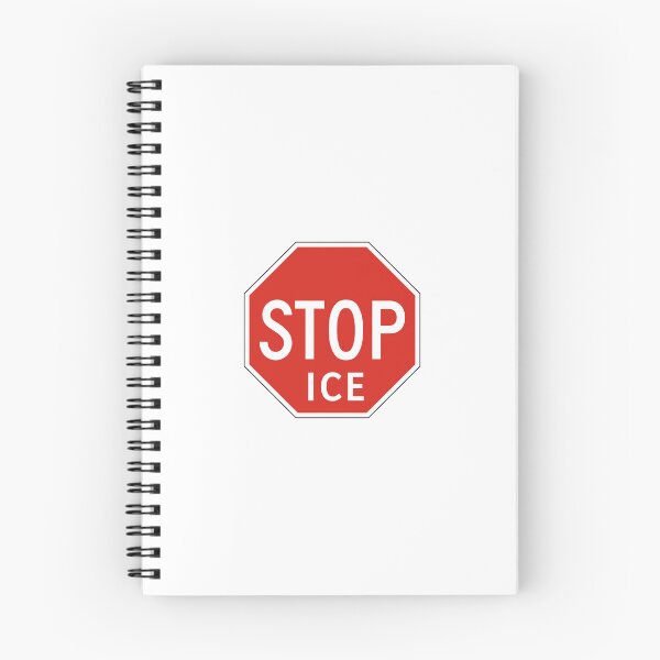 Item preview, STOP ICE Sticker Anti-ICE Deportation Immigration Protest designed and sold by Flying Brush.