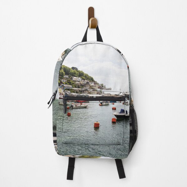 Item preview, Sunny Looe Harbor with Boats and Hillside designed and sold by Paul Thompson Photography.