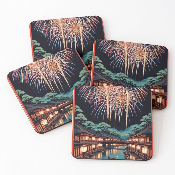 Item preview, Summer Festival in Kyoto – Vintage Ukiyo-e Artwork designed and sold by Vandy Fullam.