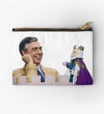 Good Times with Mr Rogers & King Friday Studio Pouch