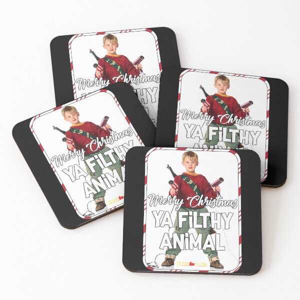 Item preview, Merry Christmas Ya Filthy Animal designed and sold by ValerieJensen.