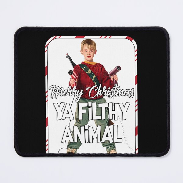 Item preview, Merry Christmas Ya Filthy Animal designed and sold by ValerieJensen.