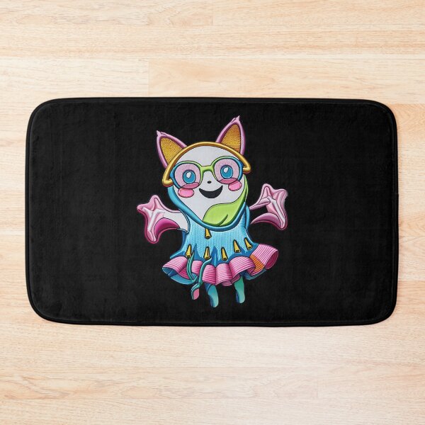 Item preview, Colorful Cat Ghost Girl in Glasses Art designed and sold by ArtDesignTp.