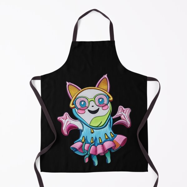 Item preview, Colorful Cat Ghost Girl in Glasses Art designed and sold by ArtDesignTp.