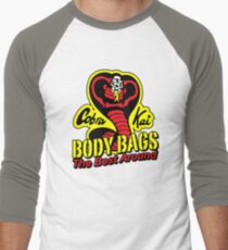 Camiseta ¾ estilo béisbol Cobra Kai Body Bags. El mejor alrededor.