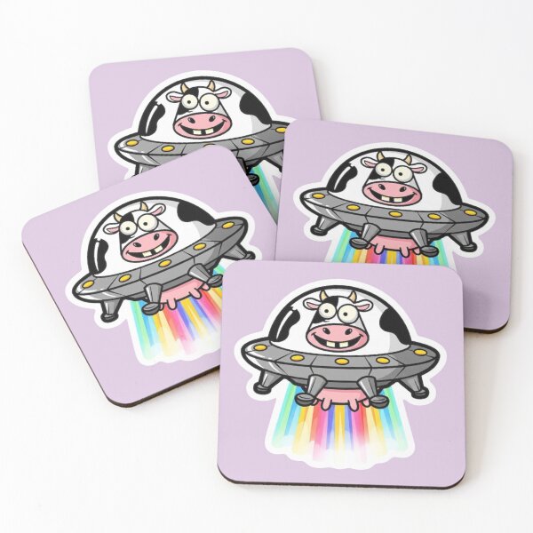 Item preview, MooFO – The Alien Cow UFO designed and sold by Lin's Art Lab.